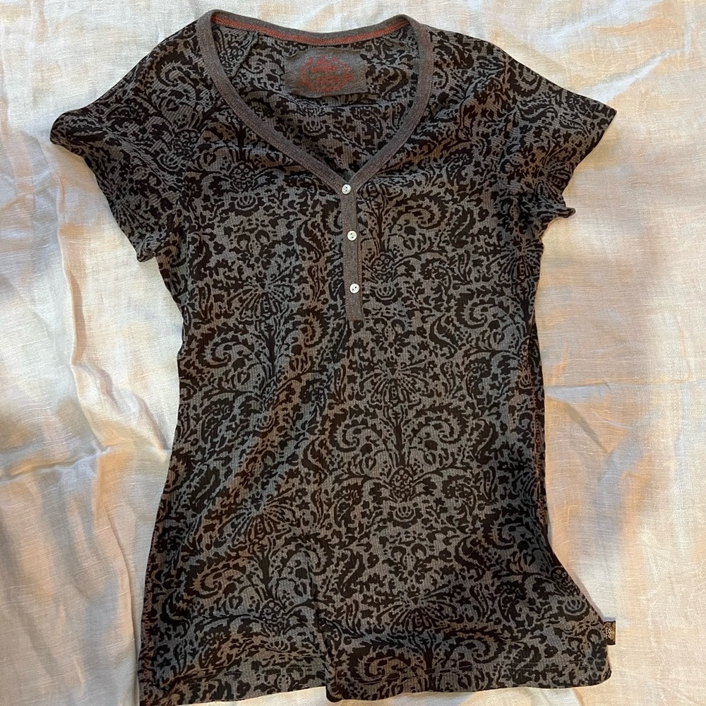 Floral Detailed Shirt